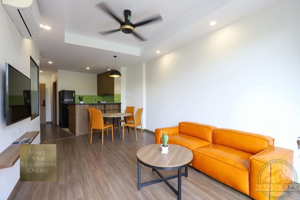 Lake View 02 BR Apartment for rent in Truc Bach Area, Ba Dinh 3