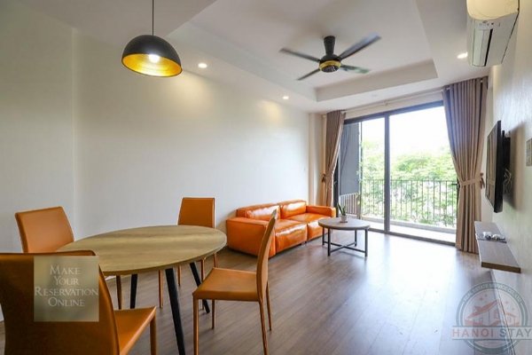 Lake View 02 BR Apartment for rent in Truc Bach Area, Ba Dinh 12