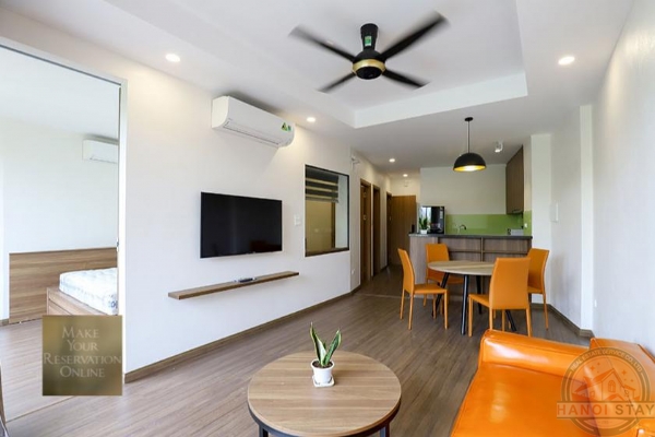 Lake View 02 BR Apartment for rent in Truc Bach Area, Ba Dinh 13