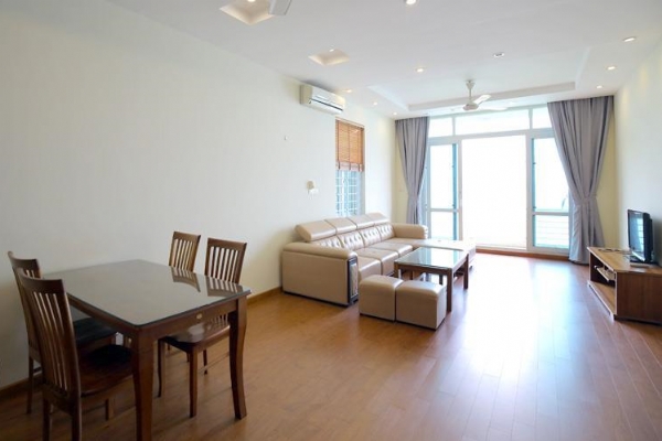 Lake View 02 BR Apartment for rent in Yen Hoa Area, near Hanoi Club