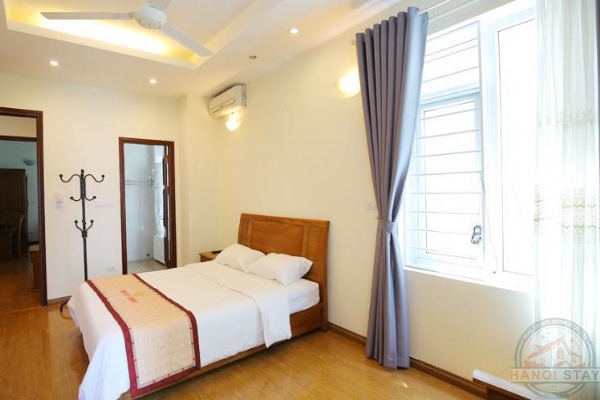 Lake View 02 BR Apartment for rent in Yen Hoa Area, near Hanoi Club 13