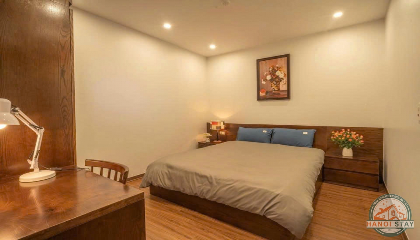 Lake View 02 BR Apartment for Rent in Yen Phu Area, Tay Ho 2