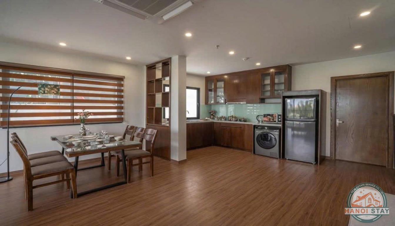 Lake View 02 BR Apartment for Rent in Yen Phu Area, Tay Ho 3