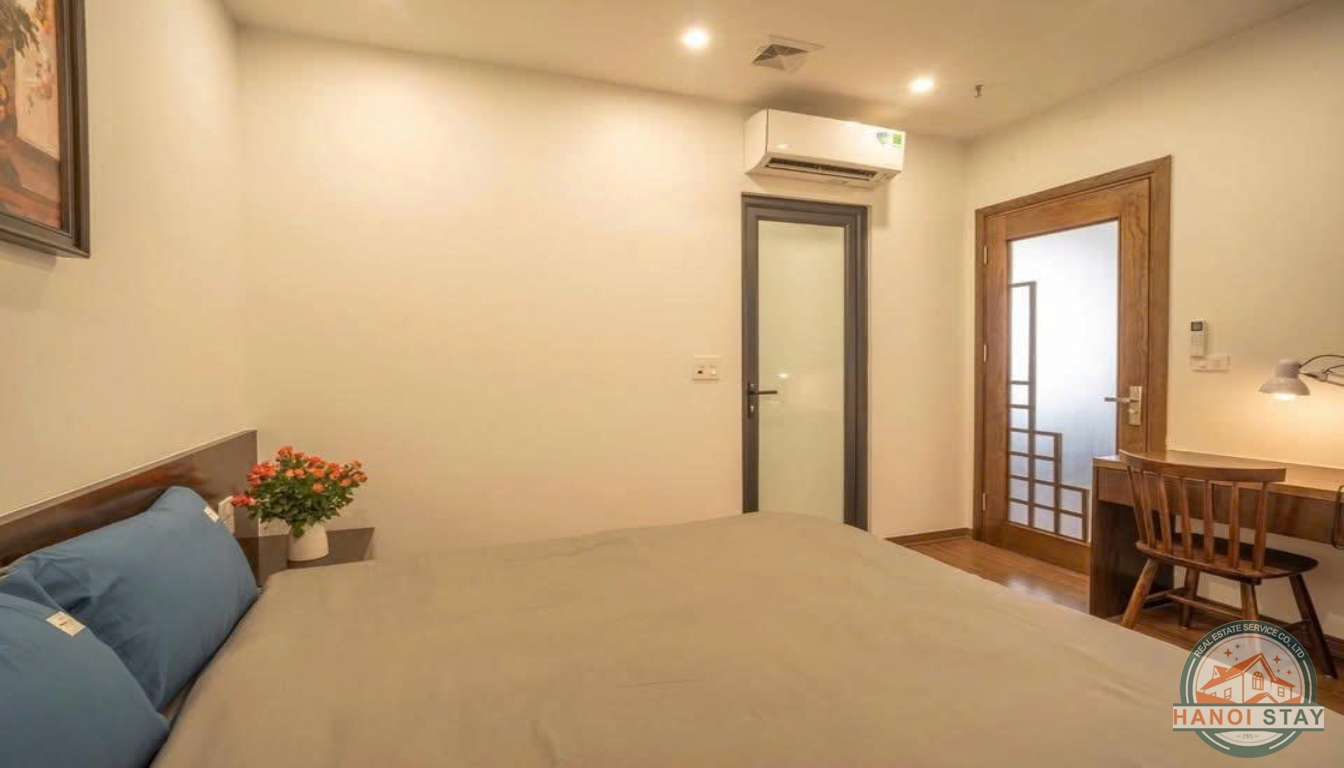 Lake View 02 BR Apartment for Rent in Yen Phu Area, Tay Ho 7