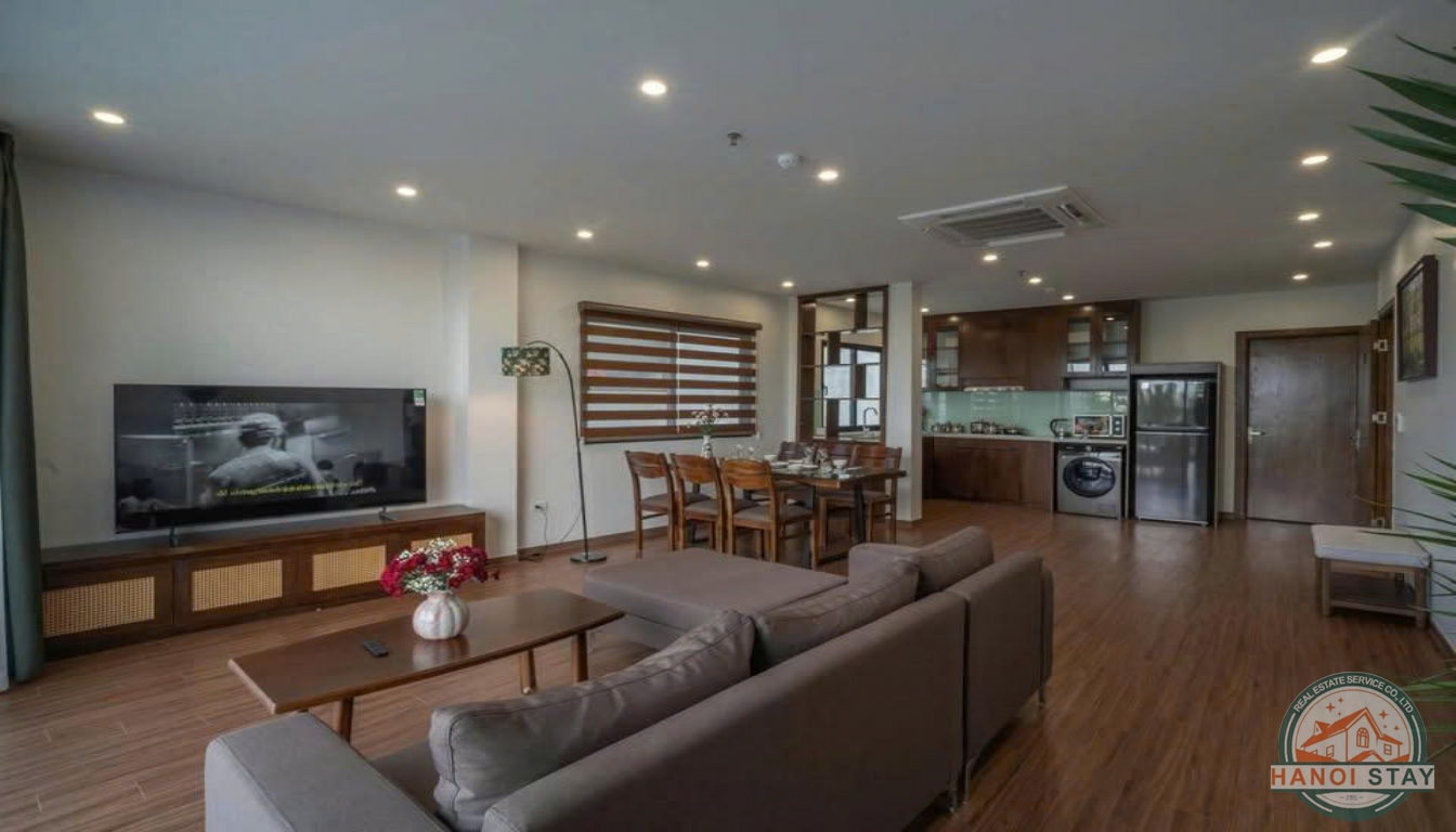 Lake View 02 BR Apartment for Rent in Yen Phu Area, Tay Ho 12
