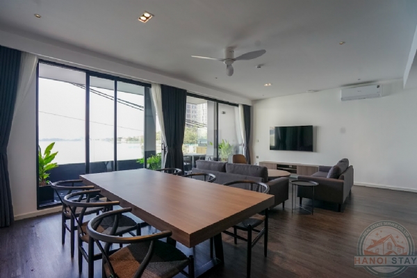 Lake View 03 BR Apartment for Rent in Tay Ho – 169sqm with Balcony 6