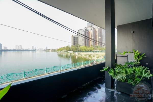 Lake View 03 BR Apartment for Rent in Tay Ho – 169sqm with Balcony 9