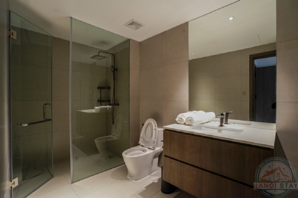 Lake View 03 BR Apartment for Rent in Tay Ho – 169sqm with Balcony 19