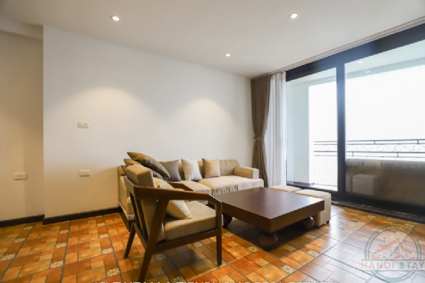 Lake View 03 BR Apartment for rent in Tu Hoa Str, Tay Ho 1