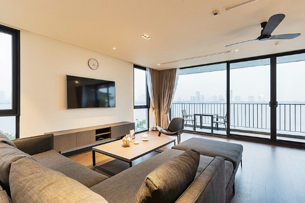 Exclusive 4BR Apartment with Lake View on Quang Khanh Street, Tay Ho