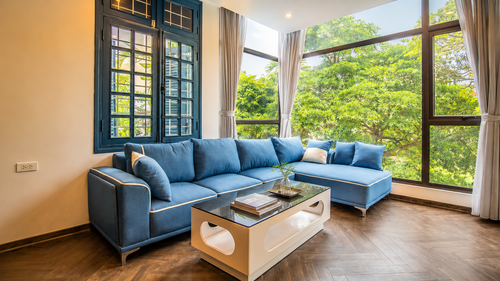 LAKE VIEW 2 Bedroom apartment for rent in Tu Hoa Area, Tay Ho
