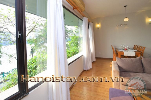 *Lake View 2nd Floor Two Bedroom Apartment for rent in Tu Hoa street, Tay Ho* 7