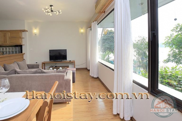 *Lake View 2nd Floor Two Bedroom Apartment for rent in Tu Hoa street, Tay Ho* 11
