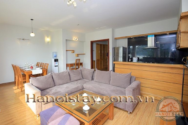 *Lake View 2nd Floor Two Bedroom Apartment for rent in Tu Hoa street, Tay Ho* 16