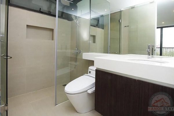 *Lake View 3 BR apartment for rent in To Ngoc Van str, Tay Ho, Impressive Design & Scenery* 2