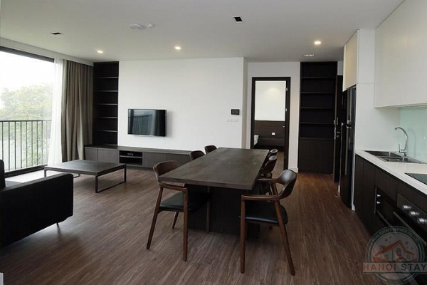 *Lake View 3 BR apartment for rent in To Ngoc Van str, Tay Ho, Impressive Design & Scenery* 4