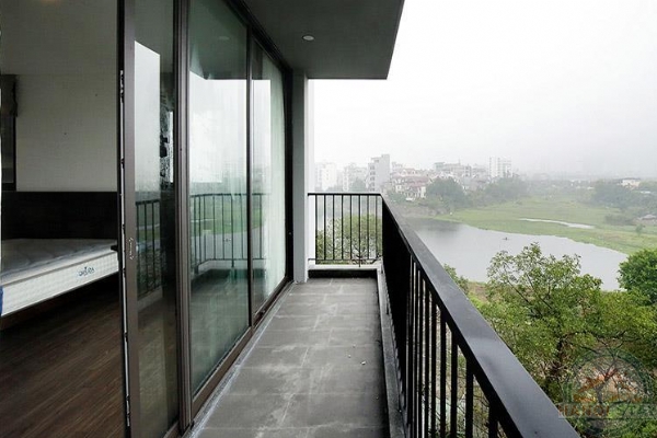*Lake View 3 BR apartment for rent in To Ngoc Van str, Tay Ho, Impressive Design & Scenery* 10