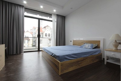 Lake view and Bright Property Rental in Xuan Dieu street, Tay Ho, Available Balcony