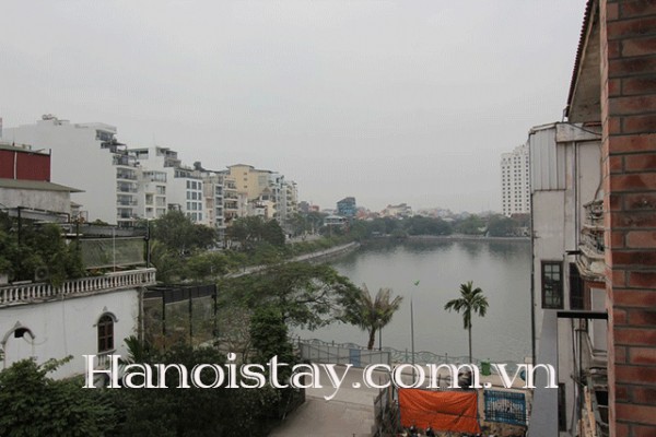 Lake view and Bright Property Rental in Xuan Dieu street, Tay Ho, Available Balcony 1