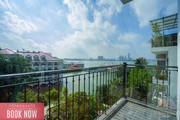 Lake view and morden 3 bedroom apartment for rent on Tu Hoa street, Tay Ho 13