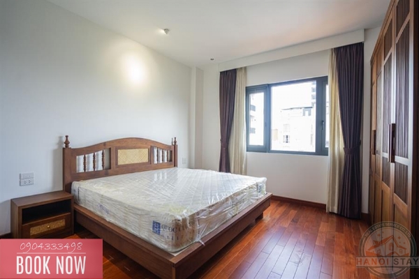 Lake view and morden 3 bedroom apartment for rent on Tu Hoa street, Tay Ho 25