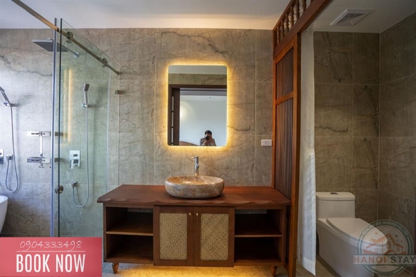 Lake view and morden 3 bedroom apartment for rent on Tu Hoa street, Tay Ho 28