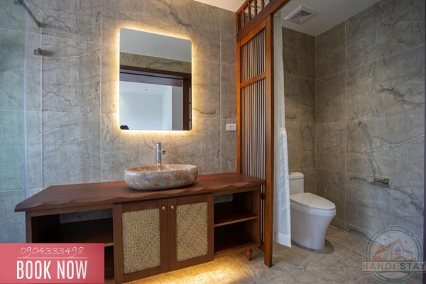 Lake view and morden 3 bedroom apartment for rent on Tu Hoa street, Tay Ho 29