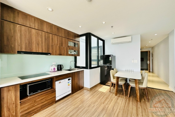Lake View & Big Balcony 1 BR Apartment for rent in Vu Mien str, Tay Ho 8