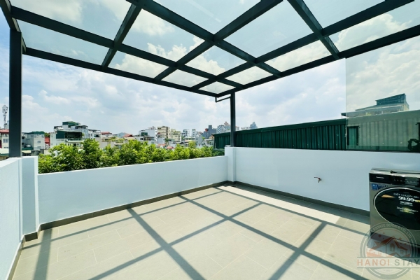 Lake View & Big Balcony 1 BR Apartment for rent in Vu Mien str, Tay Ho 11