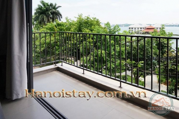 *Lake View Modern 2 Bedroom Property For Rent in Tu Hoa street, Tay Ho, Big Balcony* 9