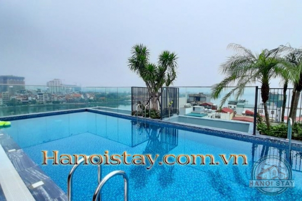 *Lake View Modern 2 Bedroom Property For Rent in Tu Hoa street, Tay Ho, Big Balcony* 22