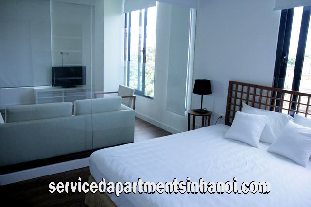 Lake View Modern Apartment for rent Close to Thong Nhat Park, Dong Da 13