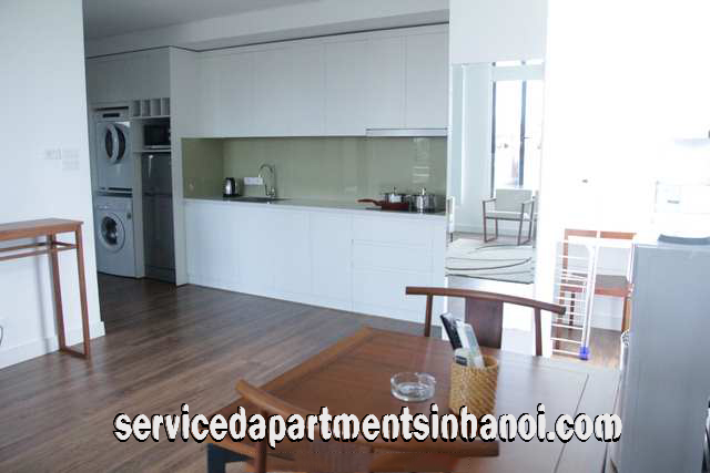 Lake View Modern Apartment for rent Close to Thong Nhat Park, Dong Da 3