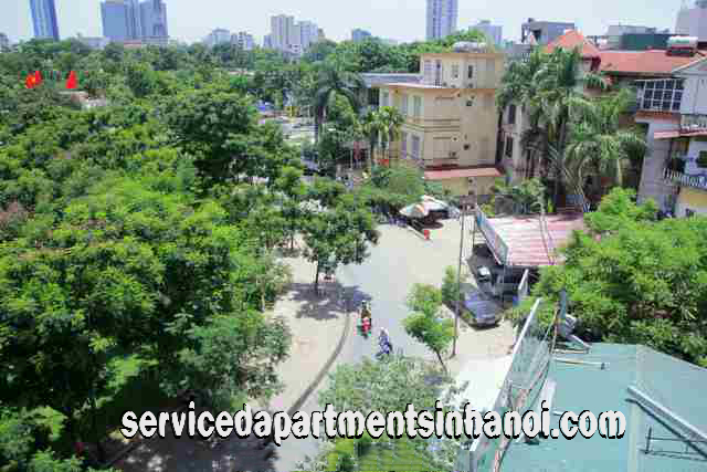 Lake View Modern Apartment for rent Close to Thong Nhat Park, Dong Da 17