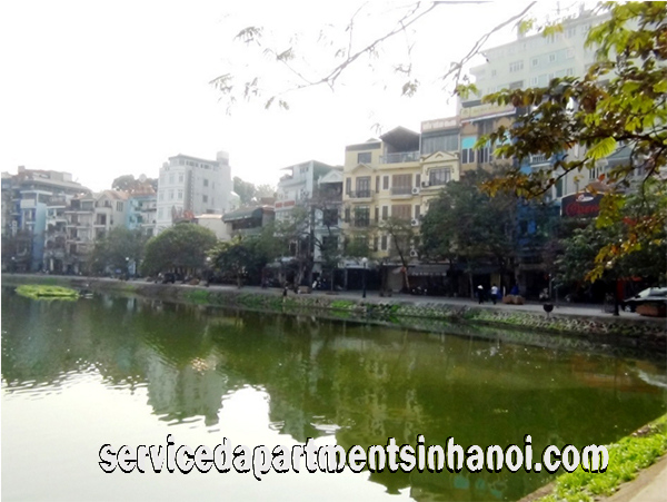 Lake view modern serviced apartment in Kim Ma str, Ba Dinh 1