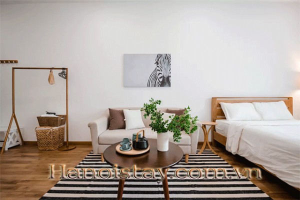 Lake View Modern Serviced Apartment Rental in Doi Can street, Ba Dinh 1