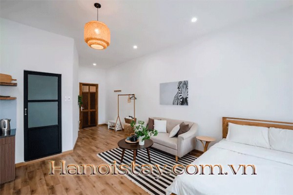 Lake View Modern Serviced Apartment Rental in Doi Can street, Ba Dinh 3