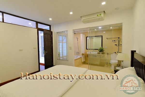 Lake View Modern Two Bedroom Apartment For Rent in Truc Bach Area, Ba Dinh 10