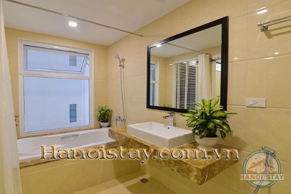 Lake View Modern Two Bedroom Apartment For Rent in Truc Bach Area, Ba Dinh 11