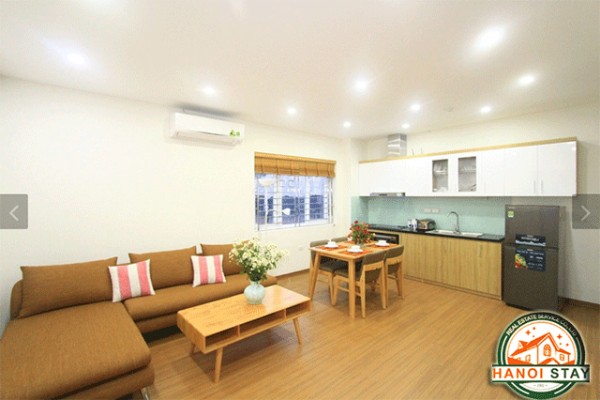 Lake View Newly Renovated Apartment Rental in Yen Phu Village, Tay Ho 1