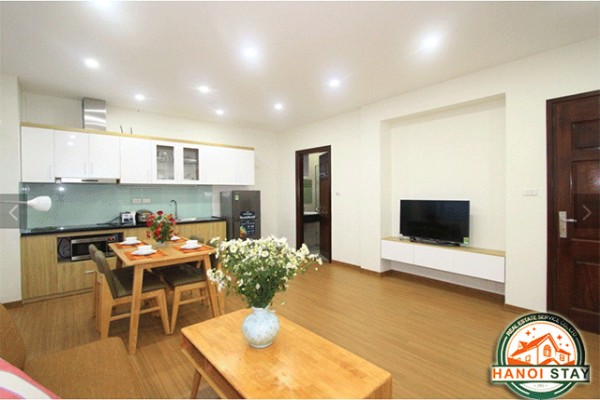Lake View Newly Renovated Apartment Rental in Yen Phu Village, Tay Ho 2