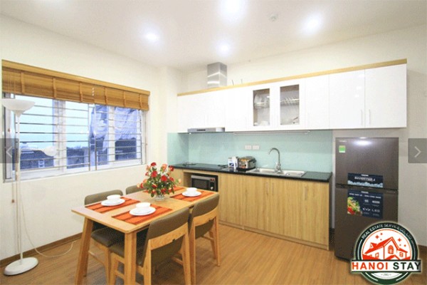 Lake View Newly Renovated Apartment Rental in Yen Phu Village, Tay Ho 5