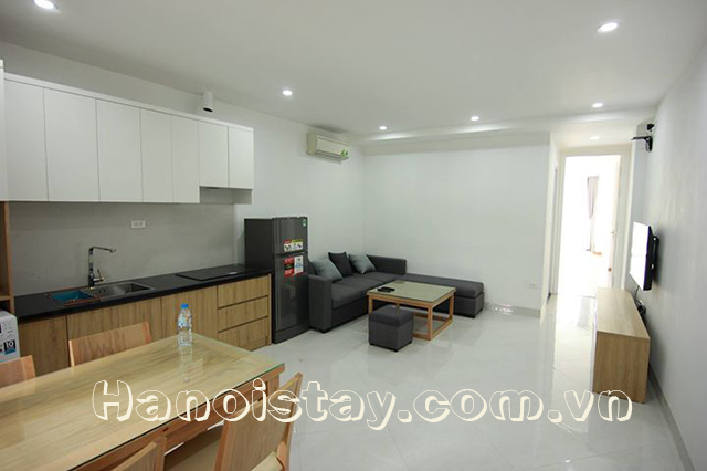 Lake view One Bedroom Apartment For Rent in Nhat Chieu street, Tay Ho district 2