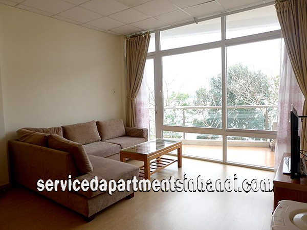 Lake View One Bedroom Apartment for rent in Nhat Chieu street, Tay Ho 3