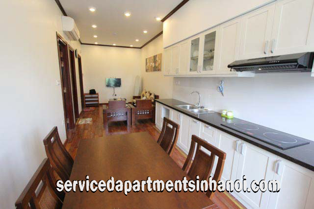Lake view One Bedroom Apartment Rental in Truc Bach Area, Ba Dinh 3