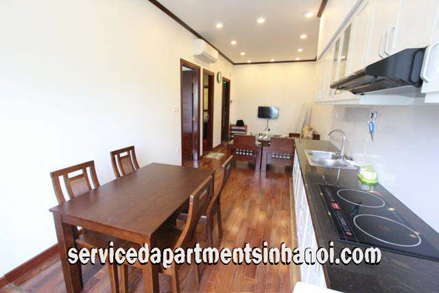 Lake view One Bedroom Apartment Rental in Truc Bach Area, Ba Dinh 4