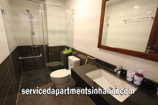 Lake view One Bedroom Apartment Rental in Truc Bach Area, Ba Dinh 9