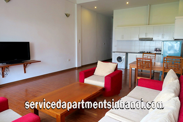 Lake View One bedroom Apartment Rental in Yen Phu Area, Tay Ho 6