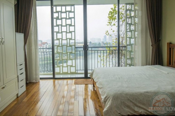 Lake View Serviced Apartment for rent in Tay Ho, Tranquil Area 7