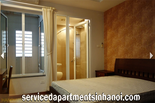 Lake view serviced apartment for rent in Truc Bach, Ba Dinh 7